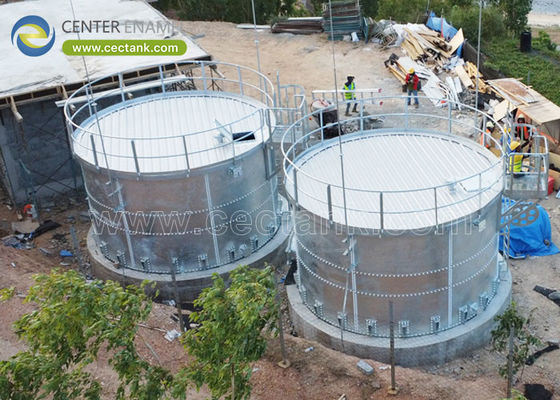 Kosteneffectieve gegalvaniseerde stalen tanks voor de opslag van droge bulk