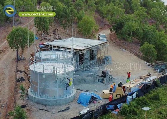 Aan uw individuele behoeften voldoen met gegalvaniseerde stalen wateropslagtanks
