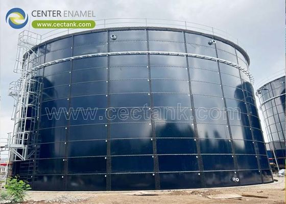 Biogasopslagtanks met glazen en stalen bouten: de slimme keuze voor duurzame energie met meer dan 30 jaar levensduur