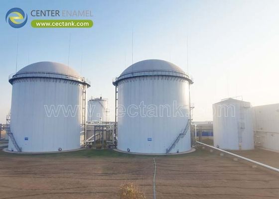 Op maat gemaakte biogasopslagtanks met GFS-capaciteit voor slibverteringsinstallaties: de ideale oplossing voor efficiënt en duurzaam afvalbeheer
