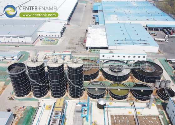 Grote met bouten gesloten stalen slibtanks: de ideale oplossing voor de zuivering van afvalwater