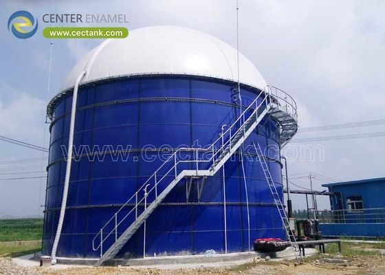 Biogastanks met een capaciteit van 20m3 tot 60.000m3: Een duurzame oplossing voor opslag van biogas door middel van centraal glazuur