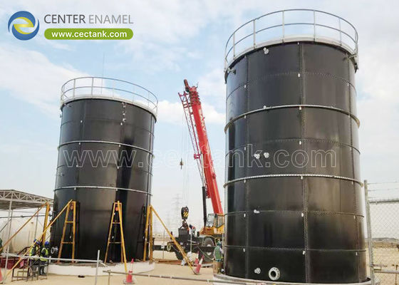 Storage tank voor stortplaatswater voor stortplaatswaterbehandelingsprojecten door Center Enamel