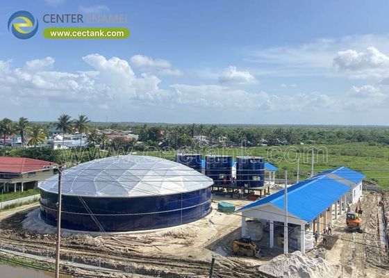 Verbeterde corrosiebestendigheid Glas-staal-tanks voor wateropslag