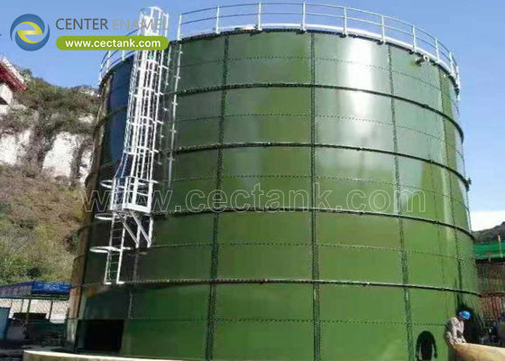 Korte bouwduur Glasbedekte landbouw- en landbouwwatertank: een snelle en betrouwbare oplossing voor irrigatie- en landbouwbedrijven