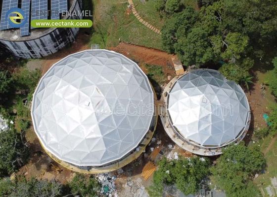 Opheffende opslagoplossingen: het wonder van zelfdragende aluminiumkoepeldakken voor opslagtanks