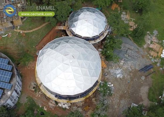 Vinnige en goedkope bouw van drijvend dak van aluminium voor ruwe olieopslagtanks