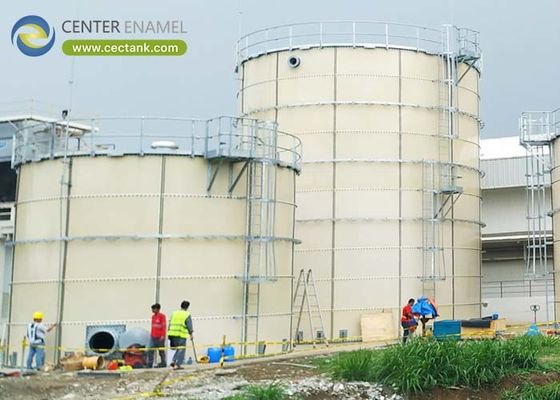 Op maat gemaakte met epoxy beklede stalen zachte wateropslagtanks
