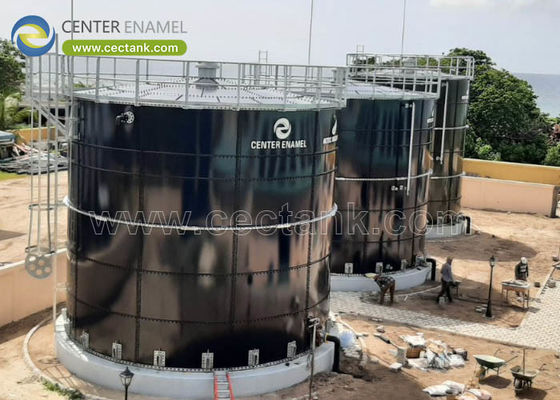 Centrumglazuur: robuuste en betrouwbare slibopslagtanks voor efficiënt afvalwaterbeheer