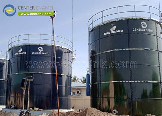Centrumglazuur: betrouwbare landbouwwateropslag met AWWA D103-09-conforme gespannen stalen tanks