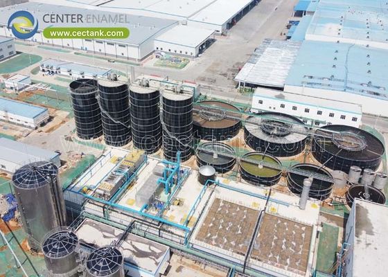 50000 gallons GFS vastgeboute industriële afvalwateropslagtank voor afvalwaterbehandeling: een betrouwbare oplossing voor industrieel afvalwaterbeheer