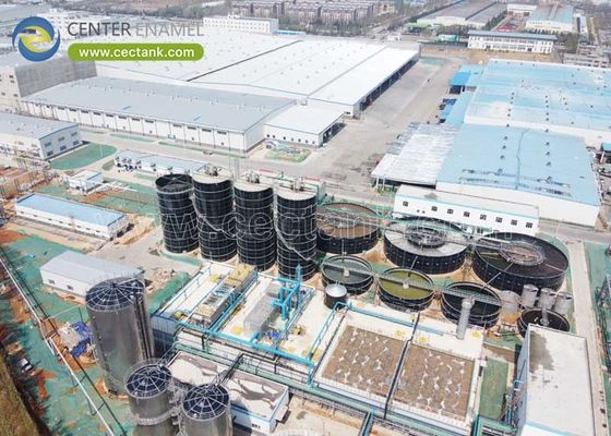 Glas- en staaltanks (GFS): de ideale oplossing voor afvalwaterzuiveringsinstallaties