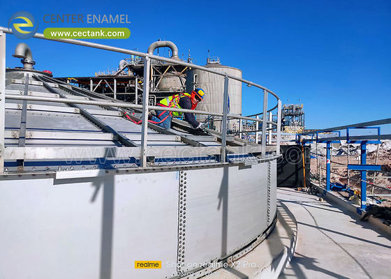 Centrale glazuur van roestvrij staal wateropslagtanks ontworpen voor compromisloze kwaliteit en levensduur