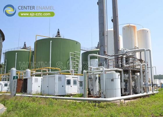 Center Enamel levert anaërobe verwarmingstankjes voor Afghaanse afvalwaterzuiveringsproject