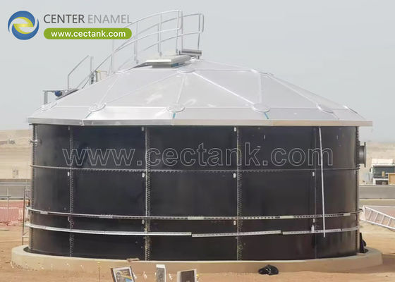 Center Enamel kan aluminium daken leveren voor Omaan ruwe olieopslagtanks