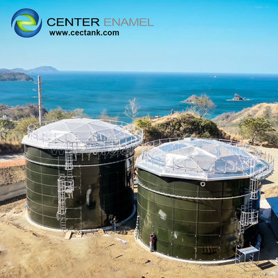Center Enamel kan aluminiumkoepel daken leveren voor Sao Tome en Principe ruwe olieopslagtanks