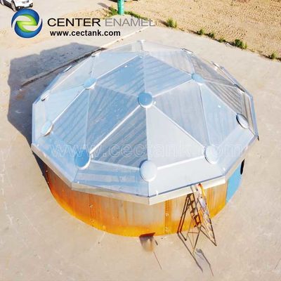 Center Enamel kan aluminium daken leveren voor Zuid-Soedanese olieopslagtanks