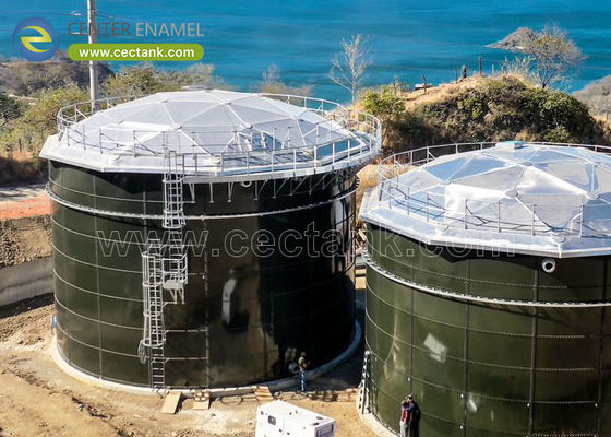 Centrale emaille kan externe zwevende dak voor Thailand olie en gas opslagtanks