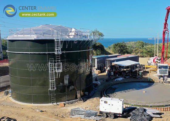 Centrum Emaille kan externe drijvende daken bieden voor Bolivia Oil & Gas Storage Tanks
