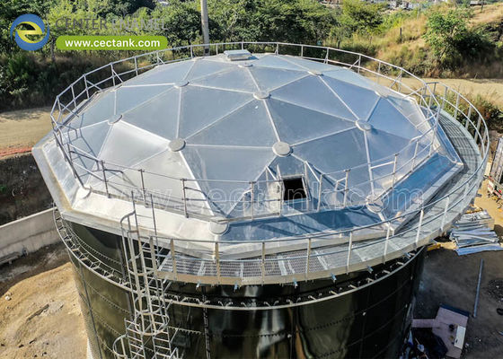 Centrum Emaille kan een externe drijvend dak bieden voor Griekenland Olie & Gas Storage Tanks