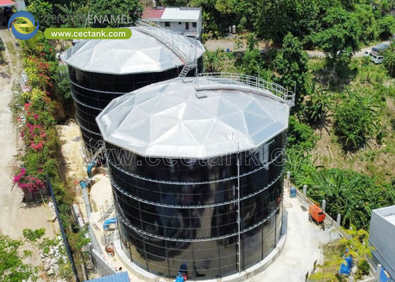 Centrum-glazuur kan een externe drijvend dak bieden voor Swaziland Oil & Gas Storage Tanks