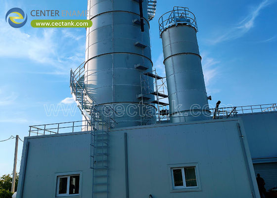 Precisie-ontworpen roestvrijstalen tank voor biogasfermentatiesystemen
