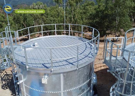 Op maat gemaakte gegalvaniseerde stalen tanks voor sprinklersystemen Watertank voor bescherming en gemoedsrust