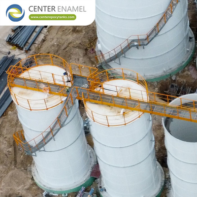 Efficiënte epoxy gecoate stalen afvalwatertanks die de inzameling en het beheer in afvalverwerkingssystemen stroomlijnen