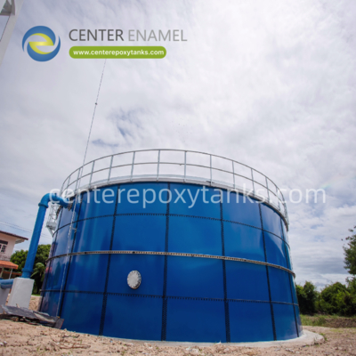 Met epoxy beklede afvalwatertanks voor pluimveebedrijven, specifiek ontworpen voor het beheer van afval van pluimveebedrijven