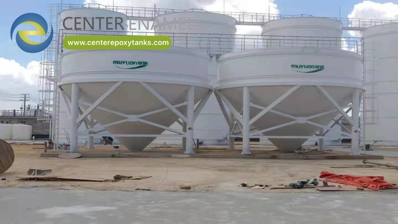 Gelaste stalen tanks: essentieel voor industriële wateropslag