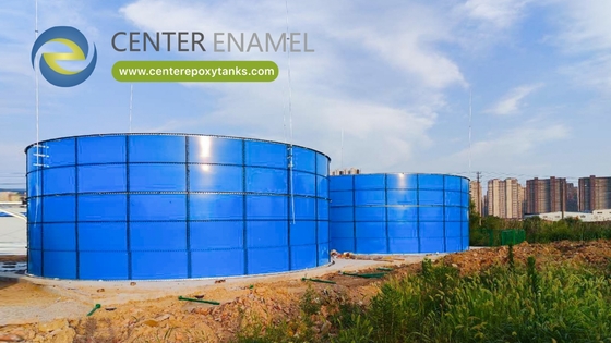 Epoxy-gecoate stalen gespannen tanks voor plantaardige oliën: hygiënische opslag van eetbare oliën