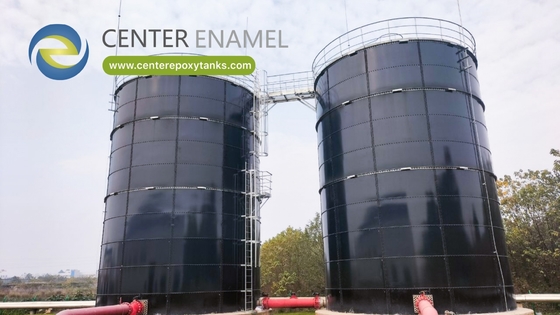 Epoxy-gecoate stalen gespannen tanks voor dierlijk afval: beheert bijproducten van landbouwhuisdieren