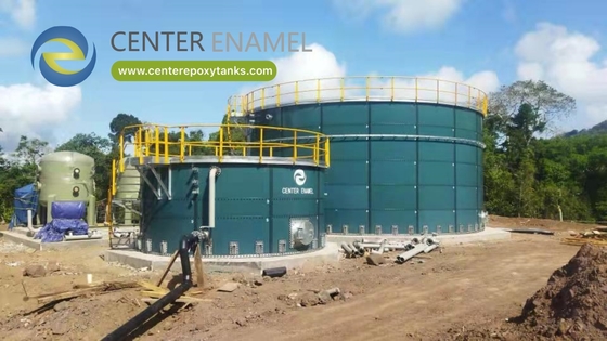 Met epoxy gecoate stalen bouttanks voor biogasinstallaties voor koeienmest: Efficiënte verwerking van koeienmest voor energie
