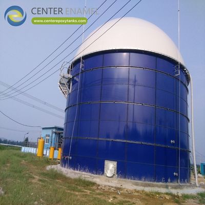 Dubbele membraan daken voor dierlijke afvalstoffen Biogas digestors: Verandert vee afval in energie.