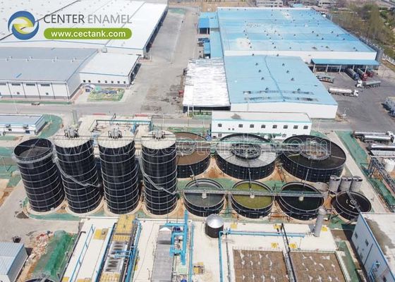 Precisiecontrole voor Processtabiliteit: Center Enamel's Stalen Regelgevingstanks met Boutverbinding