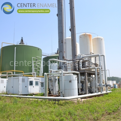 Dubbele membraandaken voor biogasfermentatietanks: Verzamel en sla fermentatiegas op.