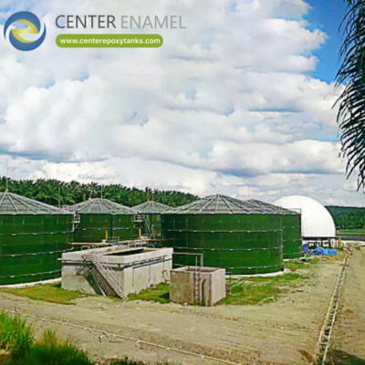 Biogasreservoir voor bio-CNG-installaties: de belangrijkste container voor de bio-gasvertering.
