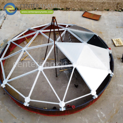 Aluminiumkoepeldakken voor brandwatertanks: beschermt de tank en behoudt de waterintegriteit