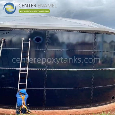 Aluminium koepeldak voor drinkwatertanks: Beschermt drinkwater tegen de elementen