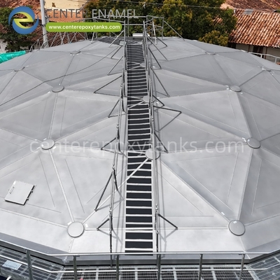 Aluminiumkoepeldak voor brandbescherming Watertanks: beschermt essentieel water tegen verontreiniging