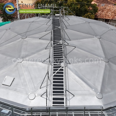 Aluminiumkoepeldak voor silo-tanks: biedt een weerbestendige dekking voor bulkmaterialen