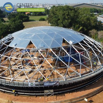 Aluminium Koepeldak voor Petroleum Opslagtanks: Beheerst VOC-emissies en vermindert verdampingsverlies