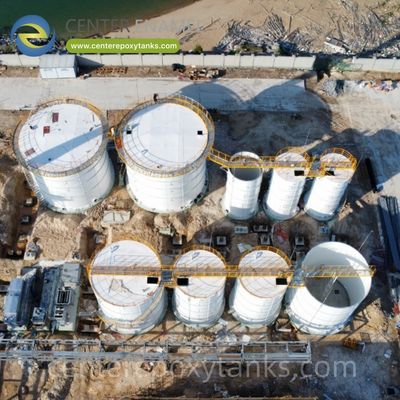Epoxytank met fusiebonding voor de zuivering van brouwerij afvalwater: een duurzame tank voor brouwerij afval met een hoog volume en een lage pH