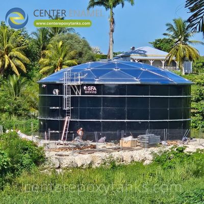 Epoxytank met fusiebonding voor opslag van drinkwater: een veilige, hoogwaardige oplossing voor een vat voor drinkwaterinfrastructuur.