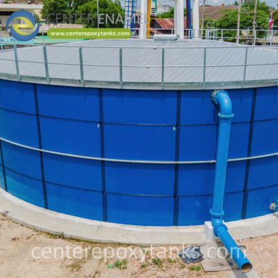 FBE-beklede tank voor industriële biogasinstallaties: een kosteneffectief vat voor alle stadia van anaërobe vertering op industriële schaal.
