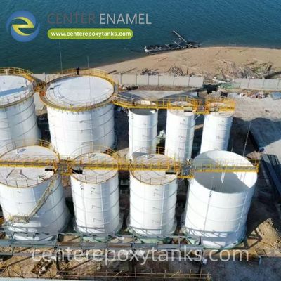 FBE-gecoate tank voor een biogasinstallatie: Biedt betrouwbare, corrosiebestendige opslag voor anaerobe vergisters.