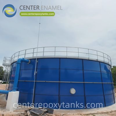 FBE-gecoate tank voor een Bio CNG-installatie: Een sterke, gasdichte tank voor anaerobe vergisters en opslag.