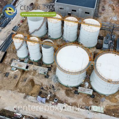 FBE-gecoate tank voor de behandeling van zuivelafvalwater - Zorgt voor betrouwbare, corrosiebestendige opslag van complexe organische effluenten.