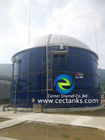 Vergrendelde opslagtanks voor biogasreactoren met een capaciteit van 18 000 m3