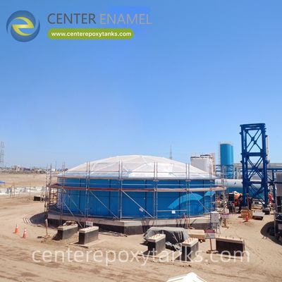 Epoxy Coated Steel Tank for Municipal Sludge Storage- A durable solution for secure, long-term sludge containment.